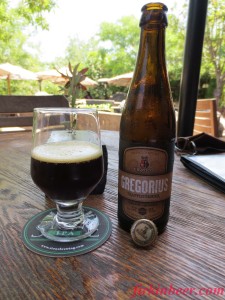 Gregorius Trappist Quad is made in Austria and is brewed with honey