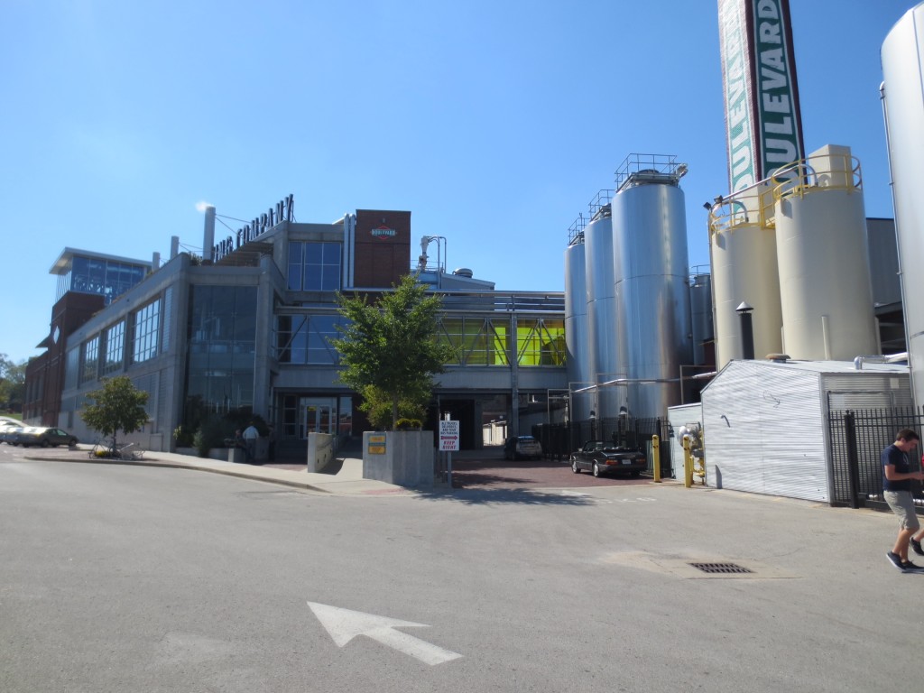 The Boulevard Brewery is an impressive looking operation.  