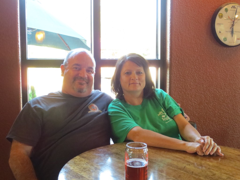 Brewer Derrell Winowich and wife Janice ensure your visit to Chattahoochee Brewing Company is fun and relaxing.