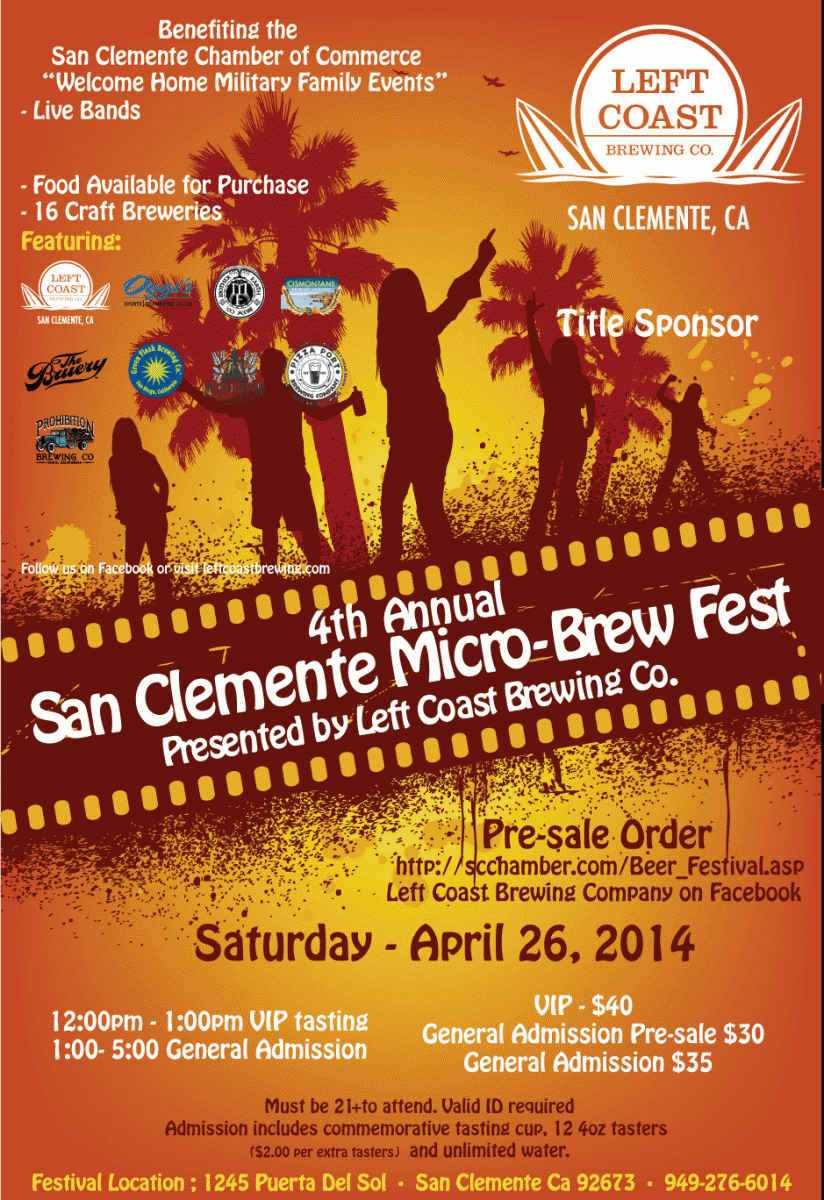 4th Annual San Clemente Micro-Brew Festival