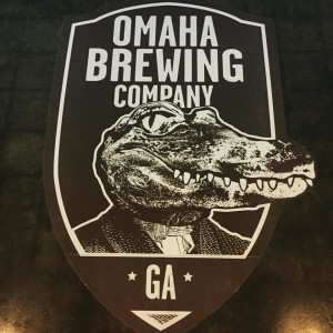 Omaha Brewing Company's logo honors occupants of the nearby lakes and rivers.