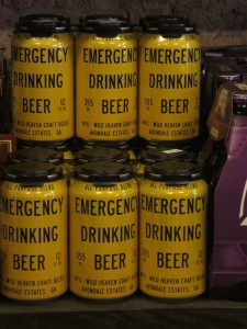 Snappy packaging and crisp flavor help make Emergency Drinking Beer popular.