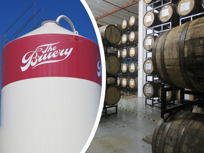 Bringing in Barrel Aged Beer Day at The Bruery