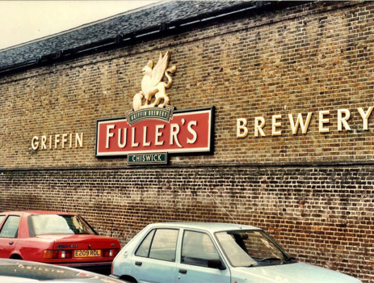 Fuller's Griffin Brewery in Tuesday SnapShots
