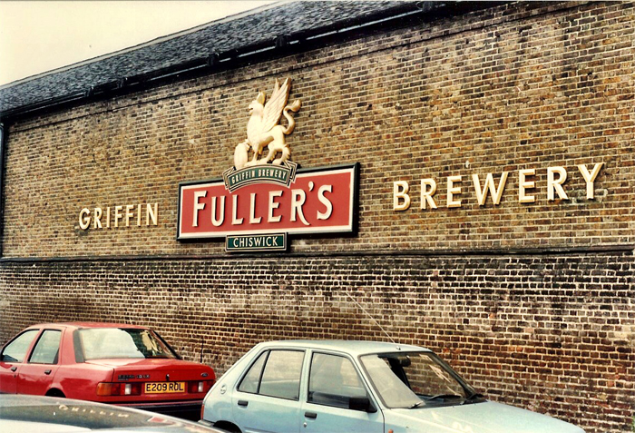 Fuller's Griffin Brewery in Photographs