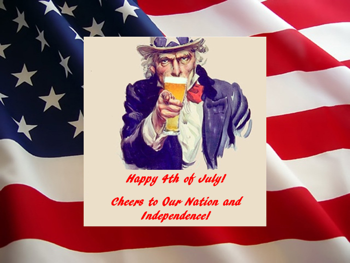 Cheers to the 4th of July!