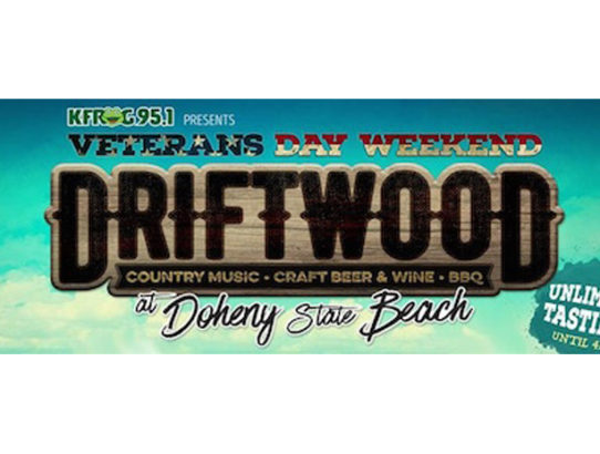 KFRG PRESENTS DRIFTWOOD AT DOHENY STATE BEACH