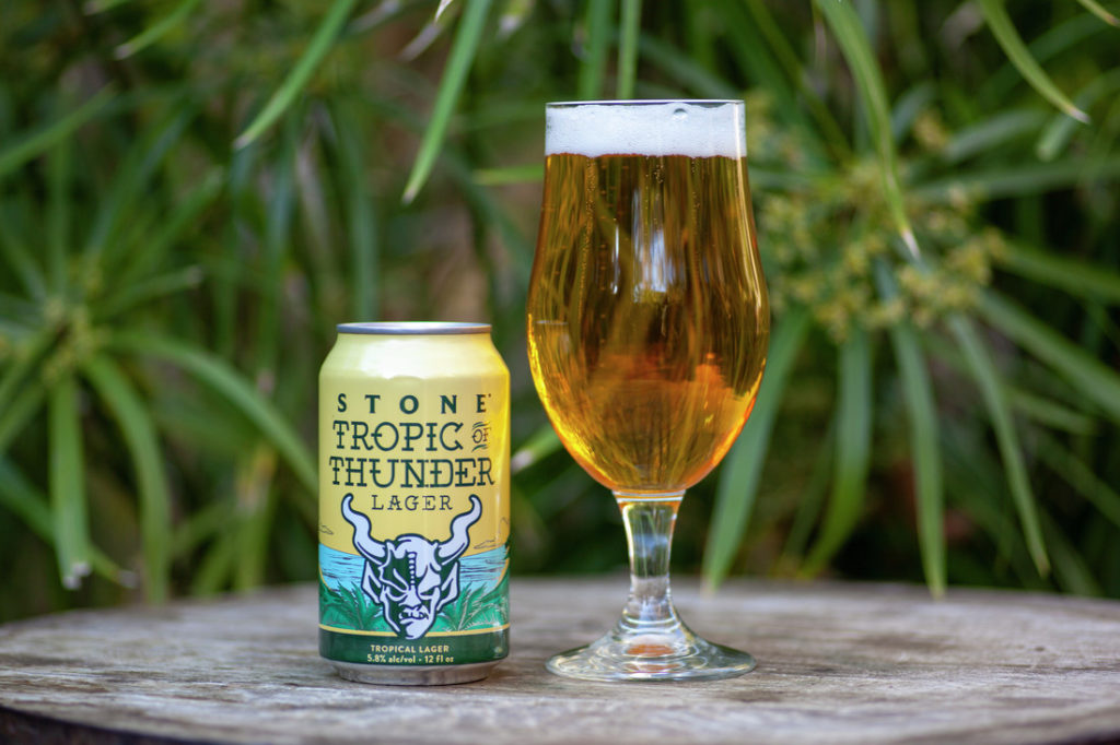 Tropic of Thunder : Stone Brewing Launches a Lager for IPA Lovers