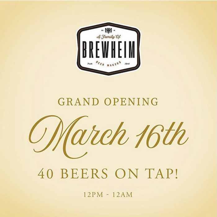 Brewheim Grand Opening