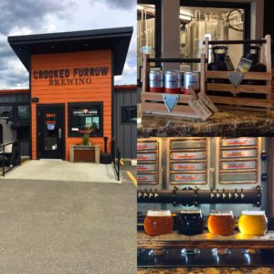 Crooked Furrow Brewing Collage