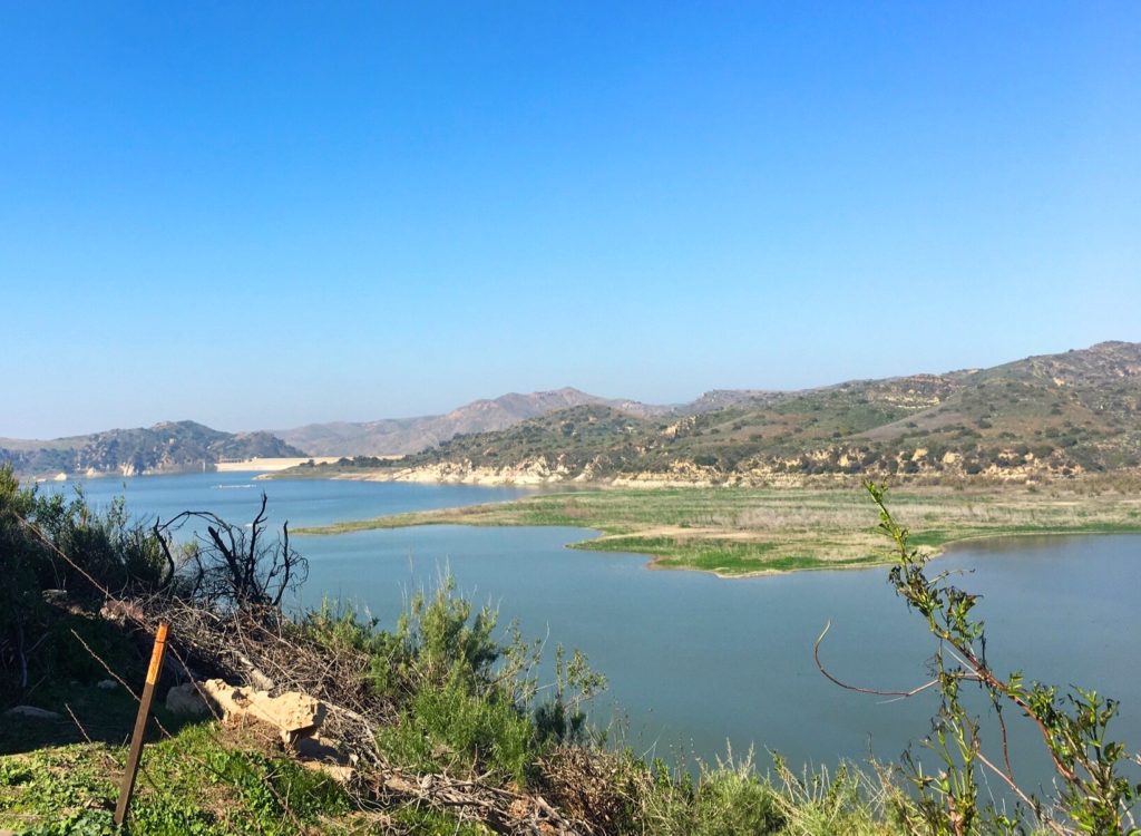 View of Irvine Lake at 1st Annual Logger Festival