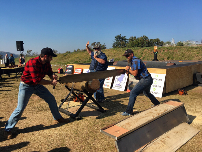 1st Annual Logger Festival Delivers Beards, Brews, Flannel & Fun