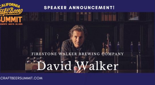 2023 CA Craft Beer Summit Keynote Speaker Announced