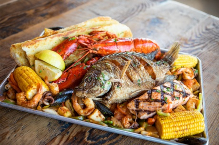 Slay the Tray at San Pedro Fish Market